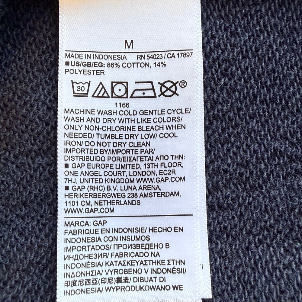 GAP | Navy Blue Denim Style Jacket - Picture 6 of 8
